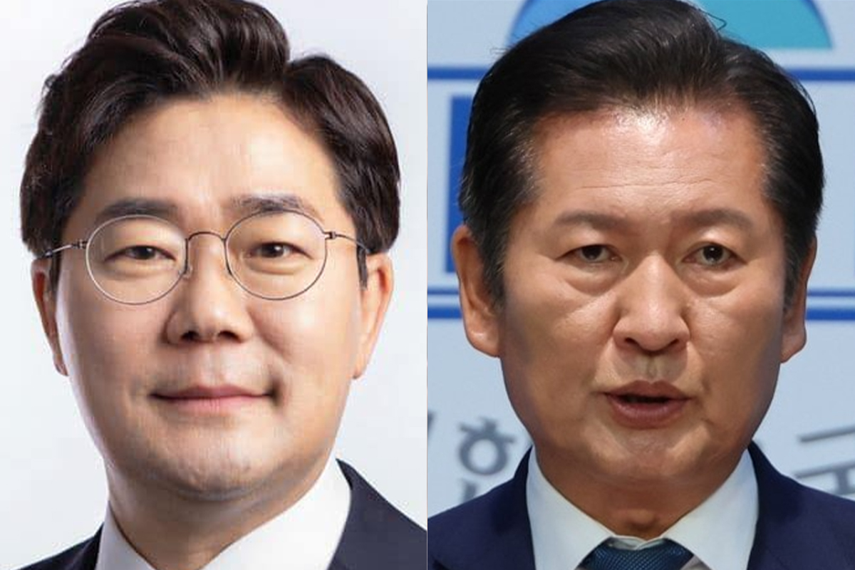 출처: 박찬대 SNS, 정청래 SNS